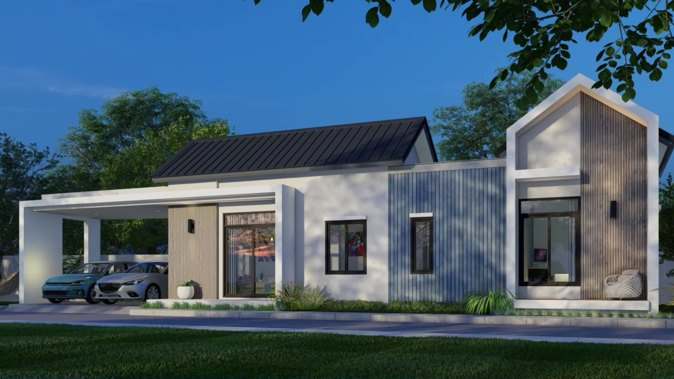 3D Animation Exterior 04